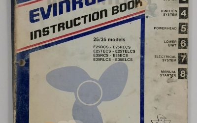 5492 Instruction Book – Evinrude 1980 25/35HP