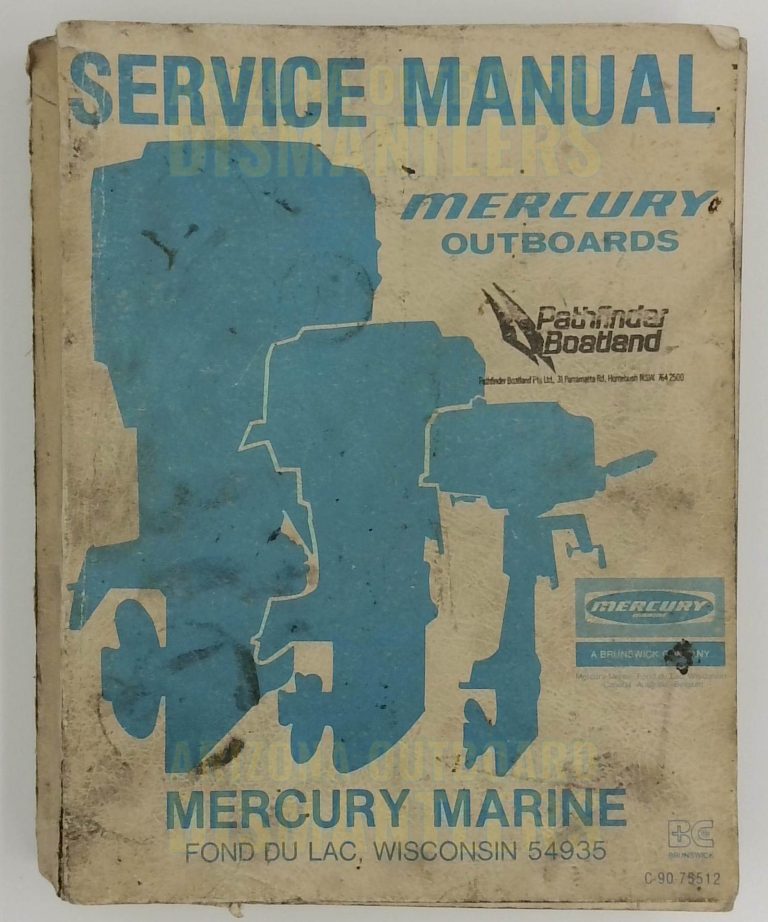 54935 - Mercury Marine Service Manual - Pathfinder Boatland Edition
