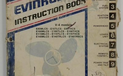 5495 Instruction Book – Evinrude 1980 V-4