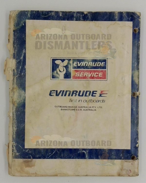 5495 Instruction Book – Evinrude 1980 V-4 - Image 2