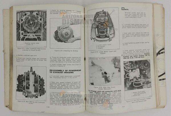 5495 – 1980 Evinrude V‑4 Outboard Service Manual - Image 3
