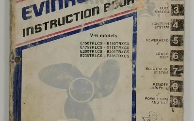 5496 Instruction Book – Evinrude 1980 V-6 Models