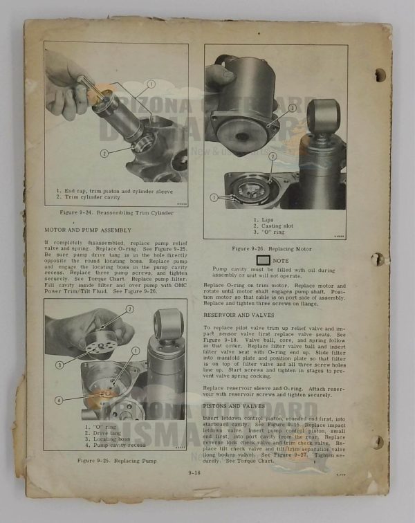5496 Instruction Book – Evinrude 1980 V-6 Models - Image 2