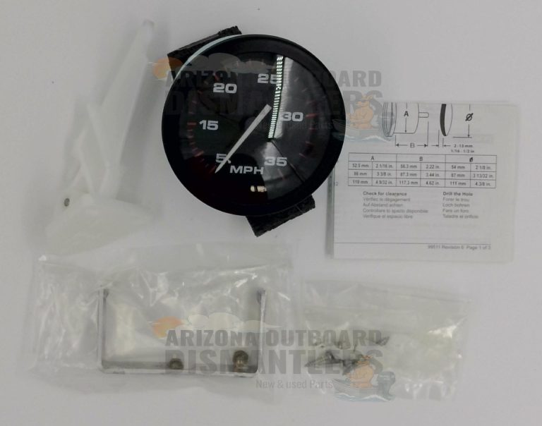 58342E Amega Domed Speedometer Kit