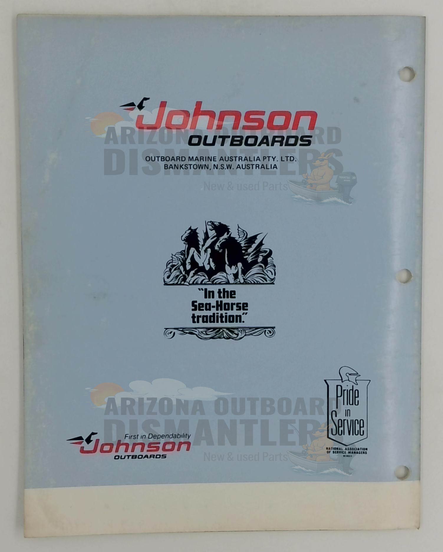 8002 – 2HP Models 1980 Service Manual – Johnson - Image 3