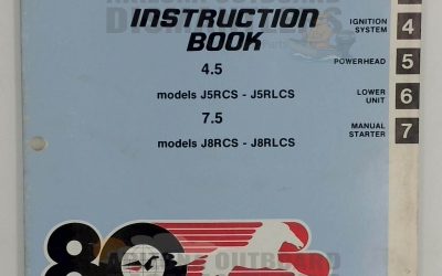 8005 – 4.5/7.5HP Models 1980 Service Manual – Johnson