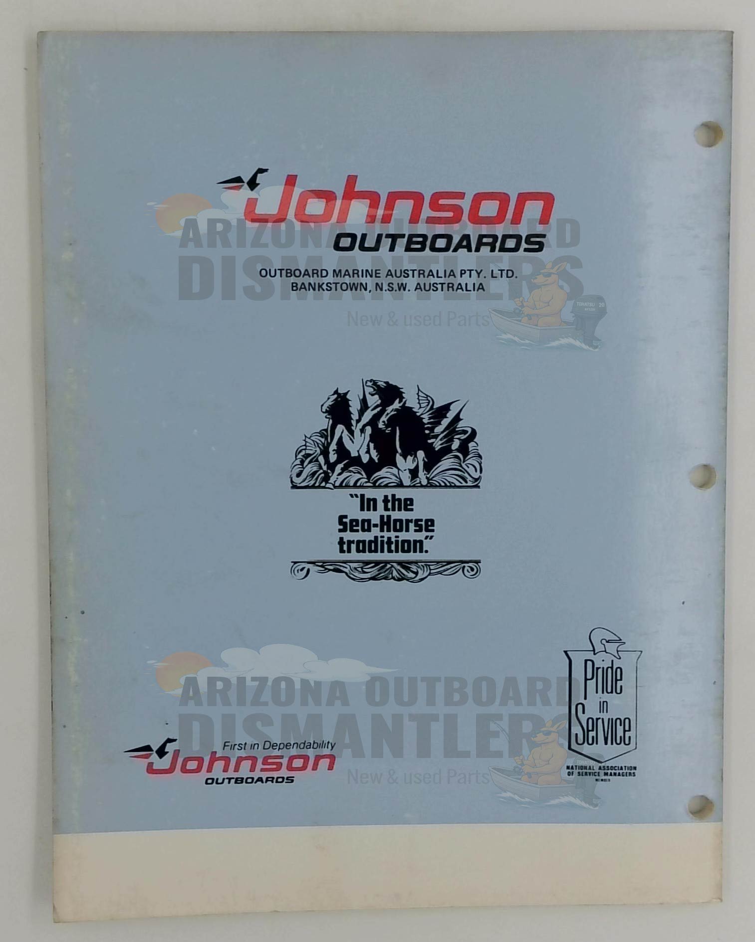 8005 – 4.5/7.5HP Models 1980 Service Manual – Johnson - Image 3