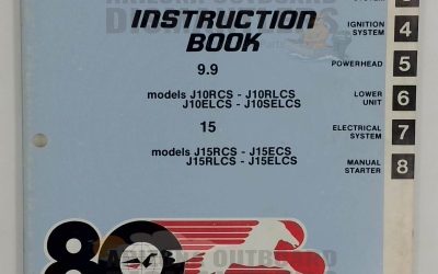 8006 – 9.9/15HP Models 1980 Service Manual – Johnson