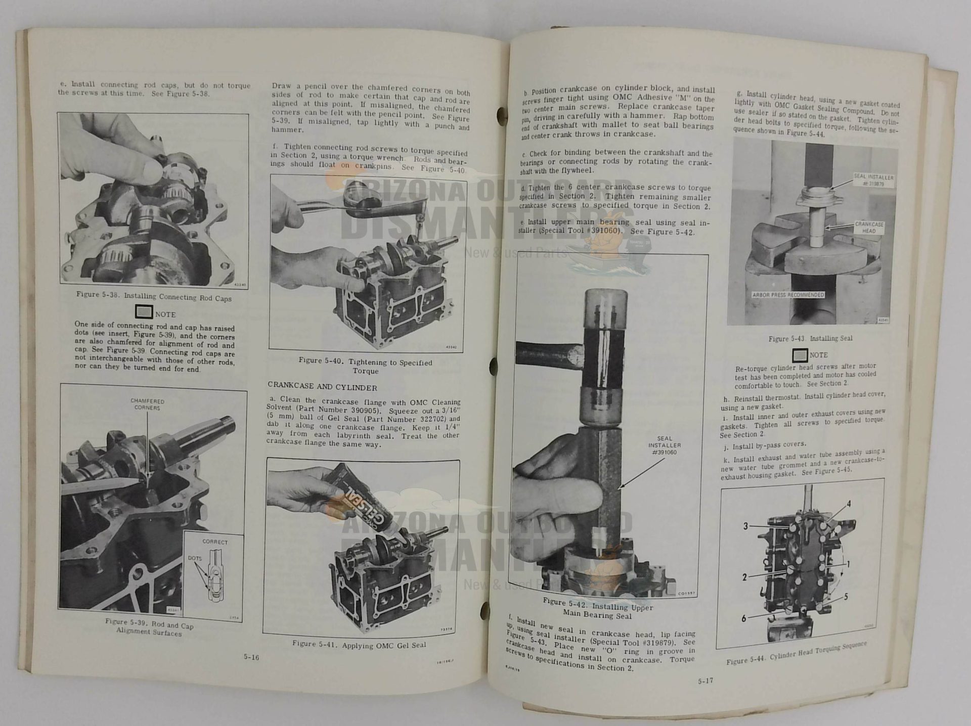 8006 – 9.9/15HP Models 1980 Service Manual – Johnson - Image 2