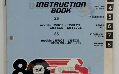 8007 – 25/35HP Models 1980 Service Manual – Johnson