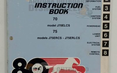 8009 – 70/75HP Models 1980 Service Manual – Johnson