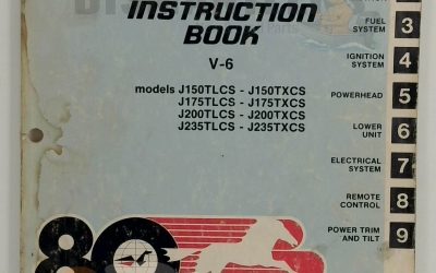 8011 – Instruction Book V-6 – Evinrude/Johnson