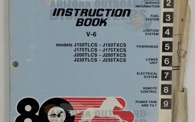 8011 – V6 Models 1980 Service Manual – Johnson