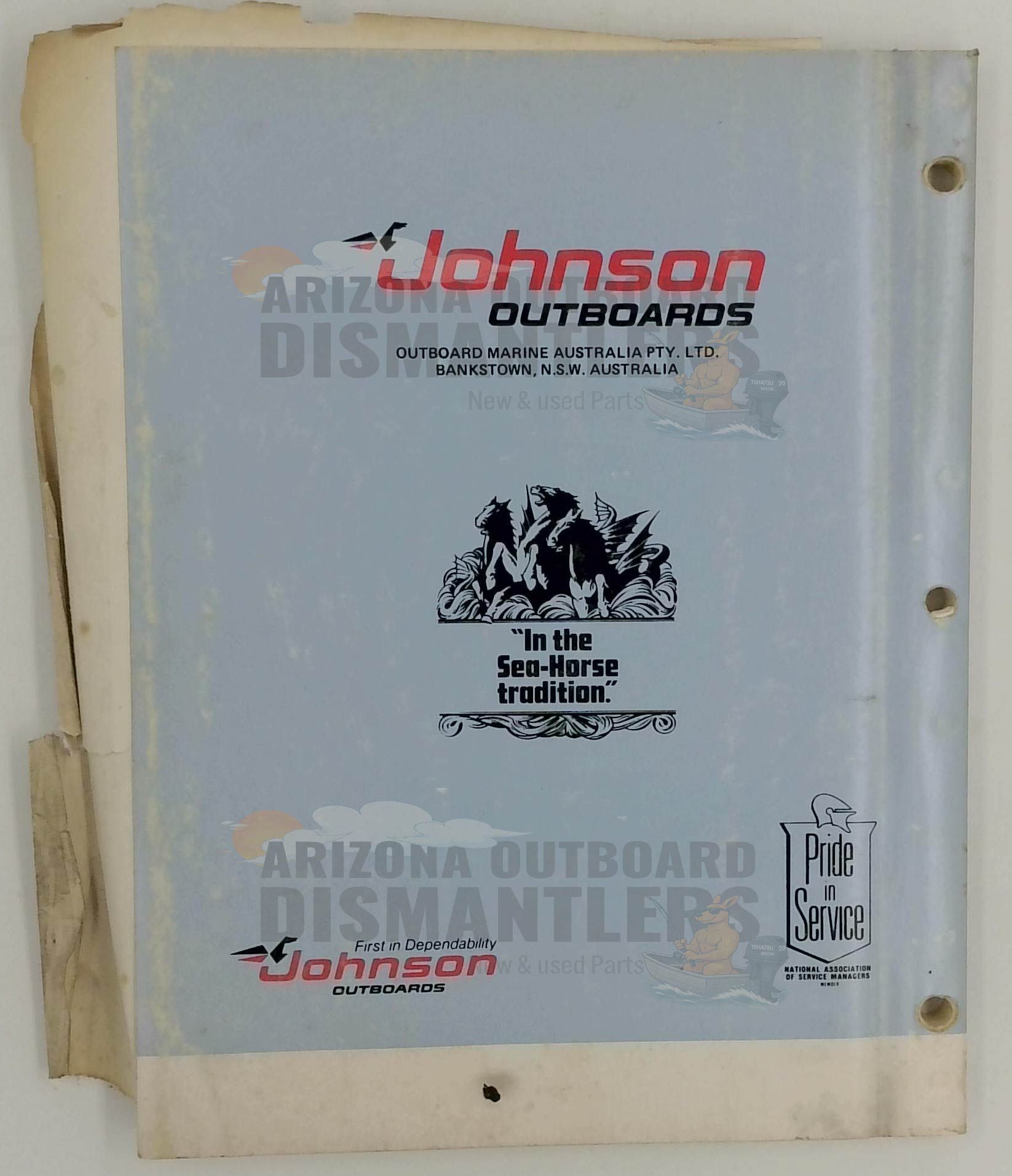 8011 – V6 Models 1980 Service Manual – Johnson - Image 3