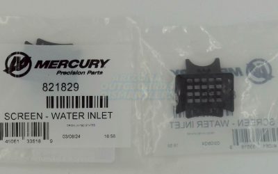 821829  Mercury Screen Water Inlet