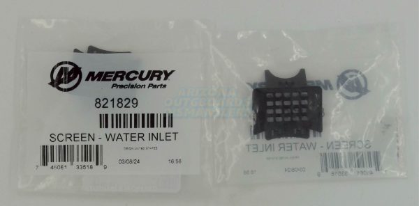821829 Mercury Screen Water Inlet