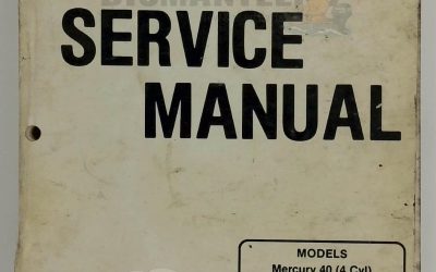 90-814676 Service Manual – Mariner 40HP 4-Cyl