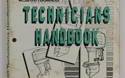 90-816981930 Technicians Handbook – Mercury Mariner Outboards (1993)
