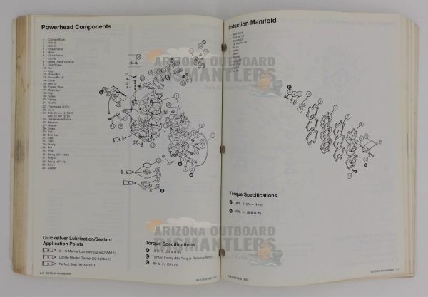 90-816981930 Technicians Handbook – Mercury Mariner Outboards (1993) - Image 3