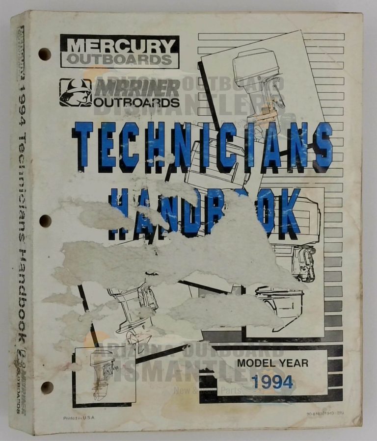 90-816981940 – 1994 Technicians Handbook Mercury/Mariner