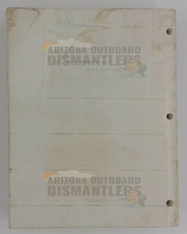 90-816981950 Technicians Handbook – Mercury Mariner 1995 - Image 2