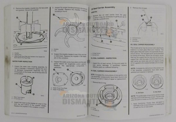 90-818177-2 Service Manual – MerCruiser Alpha One Gen II Stern Drive Units (#14) - Image 3