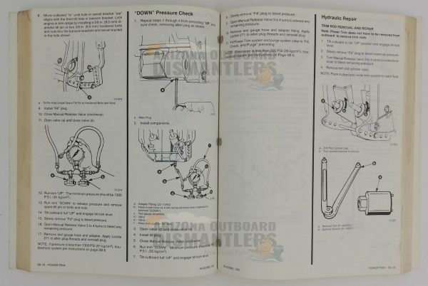 90-822900 Service Manual – 225HP (3 Liter) Mercury Mariner 1993 - Image 3