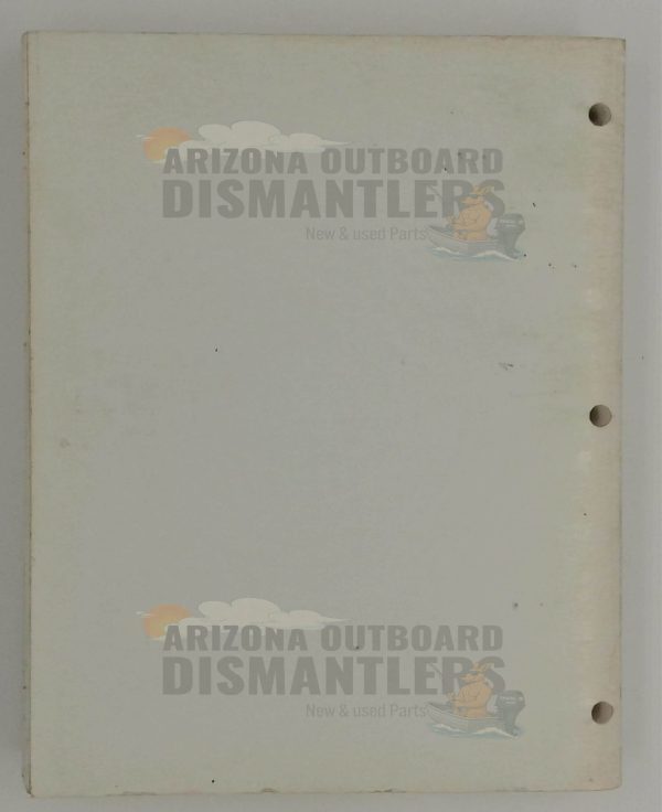 90-822900 Service Manual – Mariner/Mercury Seapro Marathon 3L 225HP - Image 2