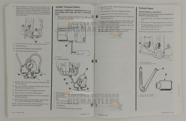 90-822900 Service Manual – Mariner/Mercury Seapro Marathon 3L 225HP - Image 3