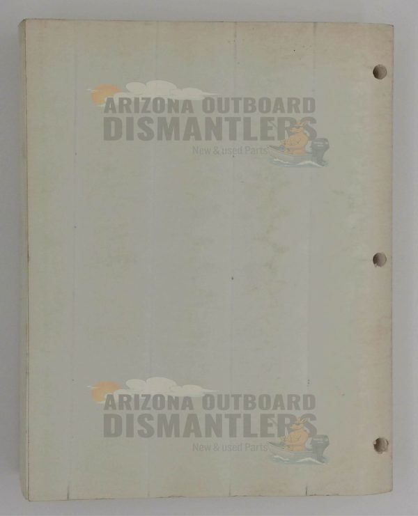 90-822900R1 Service Manual – Mercury/Mariner 225, 225 EFI, 250 EFI, 3.0L Marathon & SeaPro (1996) - Image 2