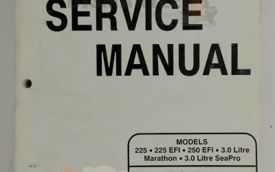 90-822900R2 Service Manual – Mercury Mariner 225/250HP 3.0 Litre (1996)