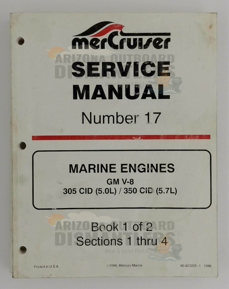 90-823225-1 Service Manual – GM V-8 305 CID / 350 CID (Book 1 of 2)