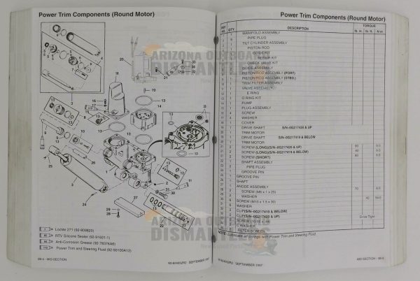 90-824052R2 Service Manual – Mercury Mariner 135-225HP (1997) - Image 3