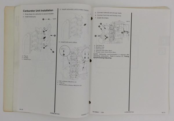 90-828631 Service Manual – Mercury/Mariner 50 HP (4-Stroke) - Image 3