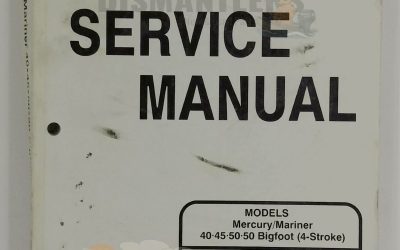 90-828631R2 – Mercury Mariner 40-50HP Bigfoot Service Manual 1997 (4-Stroke)