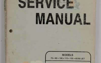 90-830234 Service Manual – Mariner/Mercury 75-125HP & Jet