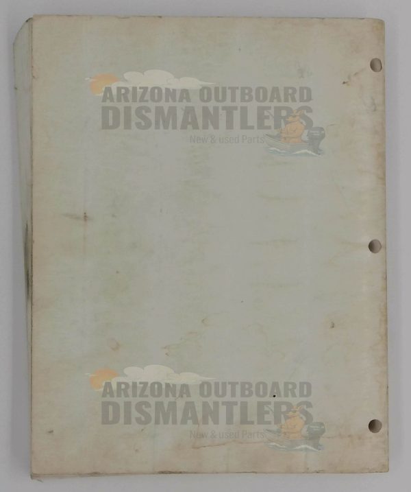 90-830234 Service Manual – Mariner/Mercury 75-125HP & Jet - Image 2