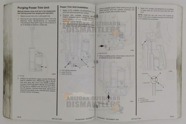 90-830234R2 Service Manual – Mariner Mercury Outboards - Image 3