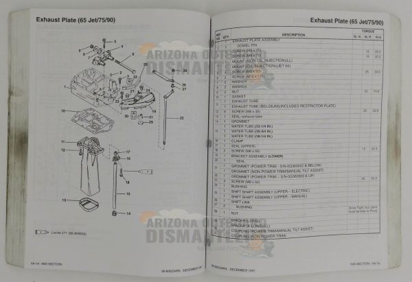 90-830234R3 – Mercury Mariner Service Manual 75–125HP (1997) - Image 3