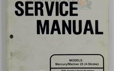 90-854785 Service Manual – Mariner 25HP 4-Stroke