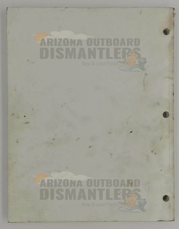 90-856159 Service Manual – Mariner/Mercury 15HP 4-Stroke - Image 2
