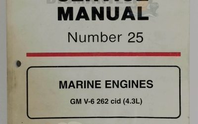 90-861328 Service Manual – MerCruiser GM V-6 262 CID (4.3 L)