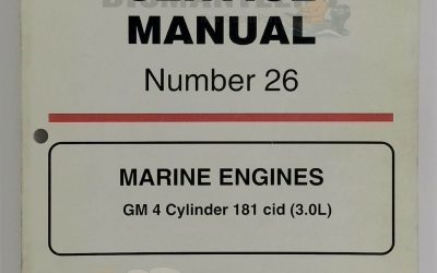 90-861329-1 Service Manual – MerCruiser GM 4-Cylinder 181 CID (3.0 L)