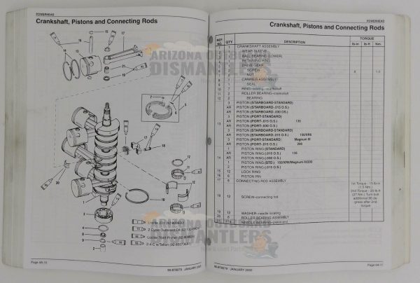 Mercury/Mariner 135HP Service Manual – 2000 - Image 3