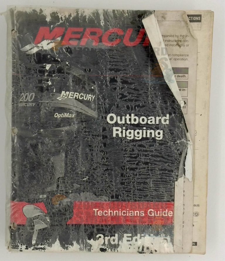 90-881033R2 – Mercury Outboard Rigging Technicians Guide (2001)