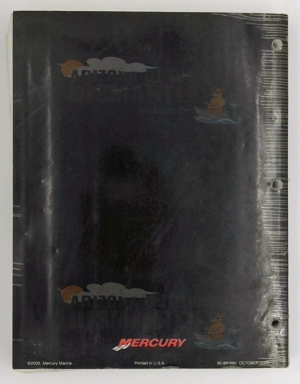90-881980 Service Manual – Mercury Mariner 115 FourStroke EFI - Image 2