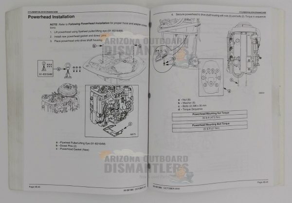 90-881980 Service Manual – Mercury Mariner 115 FourStroke EFI - Image 3