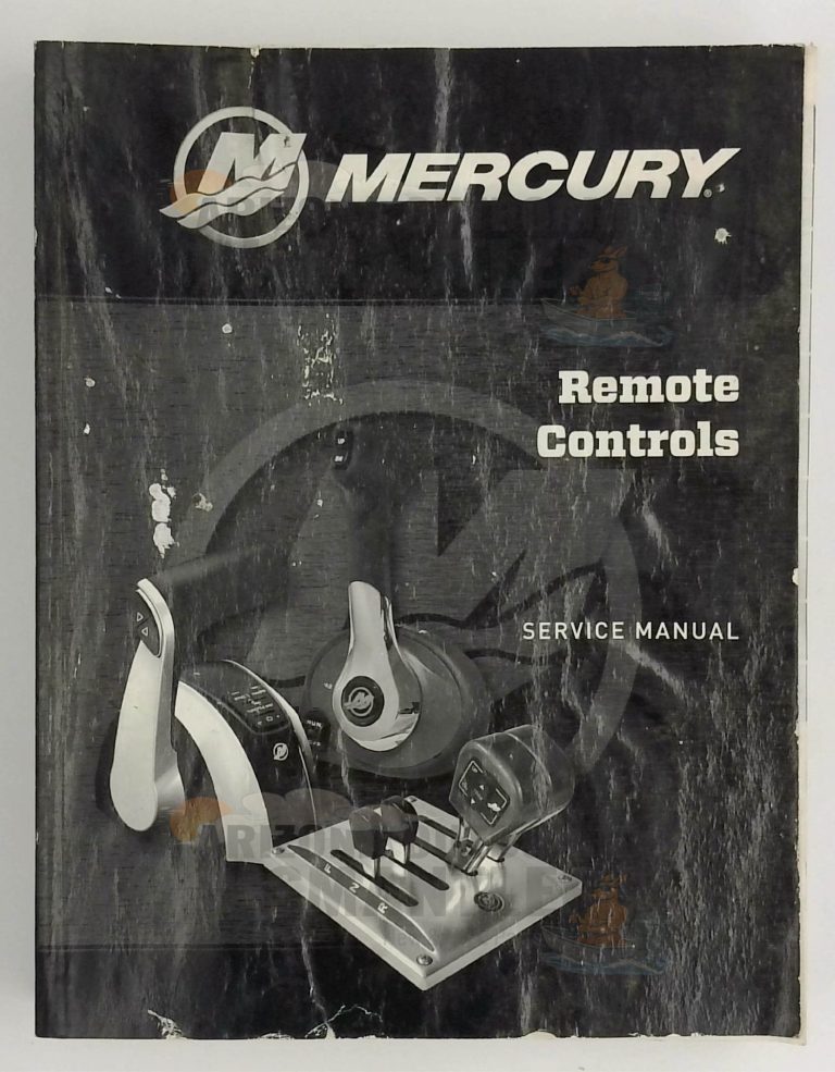 90-8M0093272 Service Manual – Mercury Remote Controls (2015)