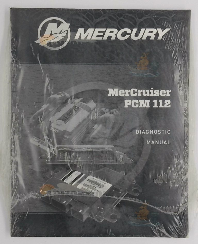 90-8M0109714 Diagnostic Manual – MerCruiser PCM 112 (2017)