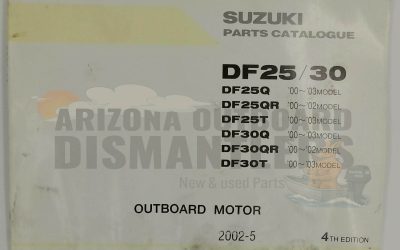9900B-45189-020 – parts catalog DF25/30 – Suzuki